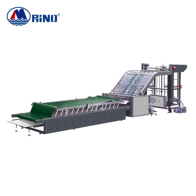 Paper Cardboard Flute Laminating Machine , 12kw Flute Laminator